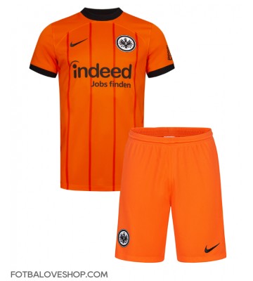 Eintracht Frankfurt Dětské Alternativní Dres 2024-25 Krátký Rukáv (+ trenýrky)